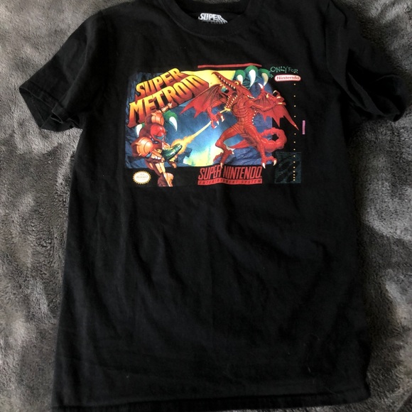 Vintage Nintendo Super Metroid T Shirt - Picture 2 of 4